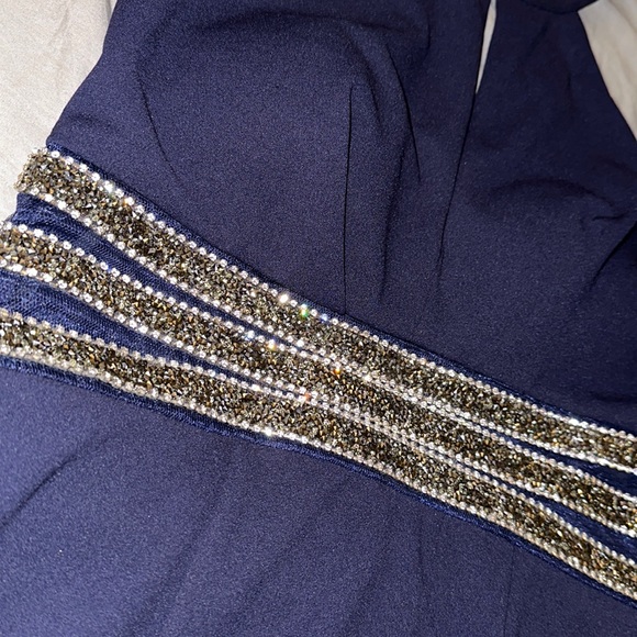 Speechless Rhinestone Mini Dress - Picture 2 of 4